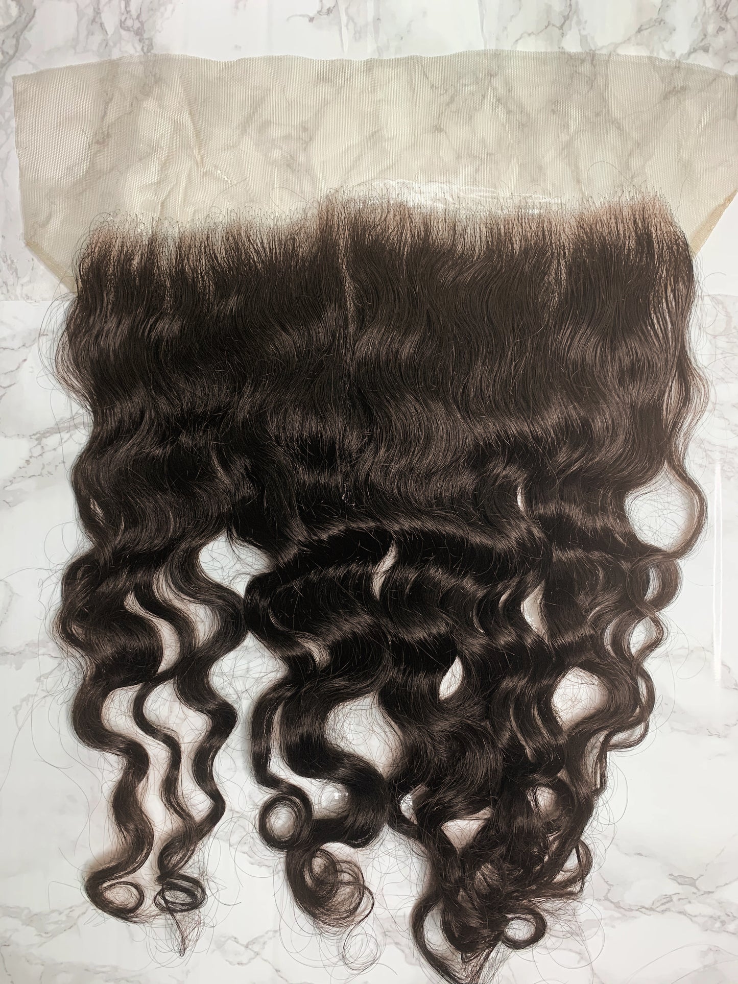 Raw Indian Curly HD Frontal