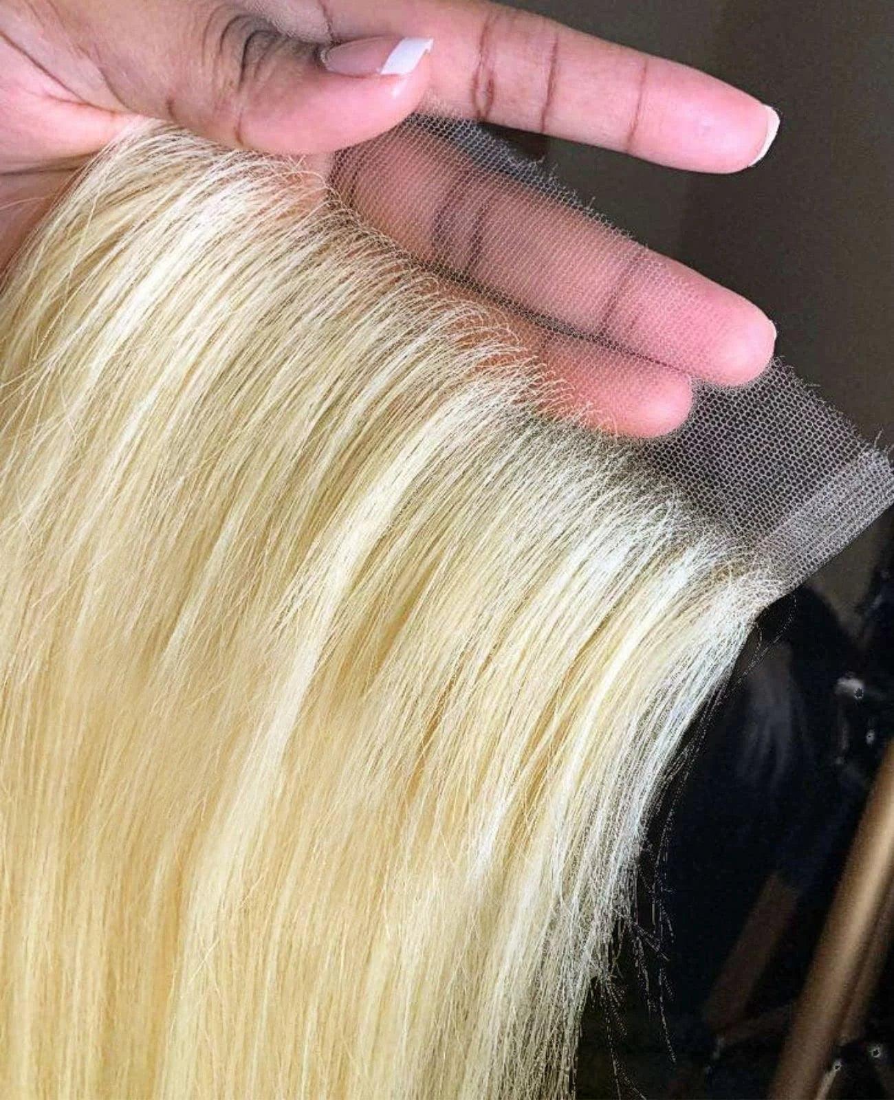 Blonde Bombshell Raw HD Lace Closure